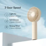 JYSUPER JY-1881 Portable USB Mini Fan with LED Light | straighthome®
