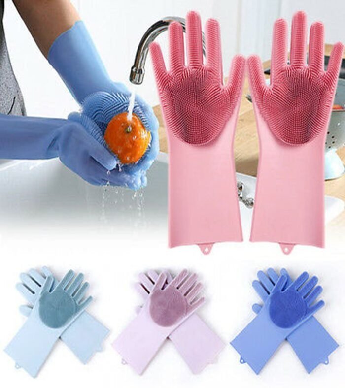 Full Hand Printed Dishwashing Gloves | straighthome® - Image 1
