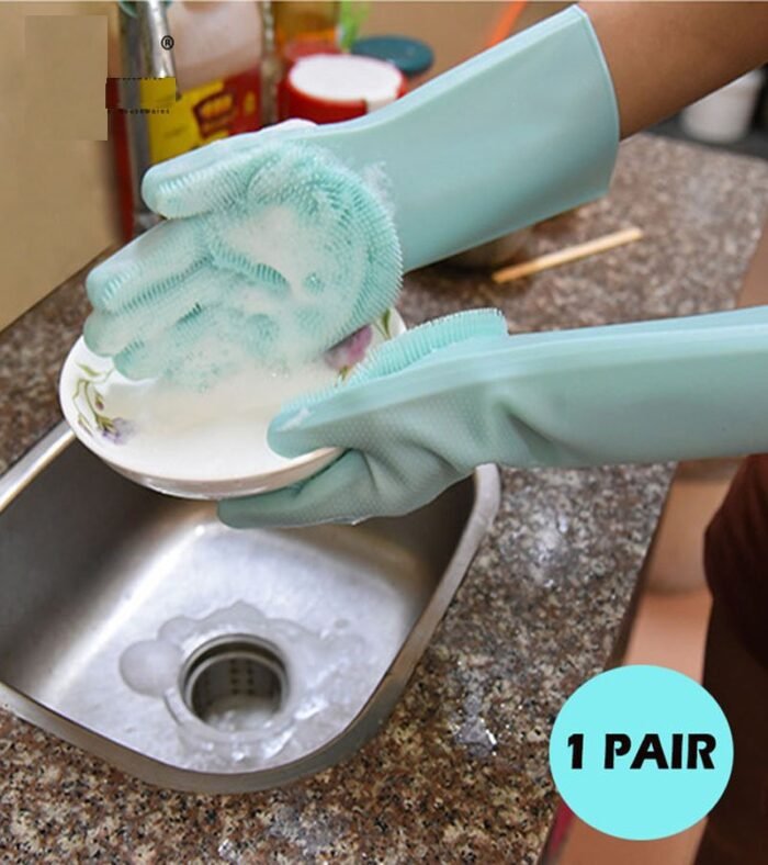 Full Hand Printed Dishwashing Gloves | straighthome® - Image 2