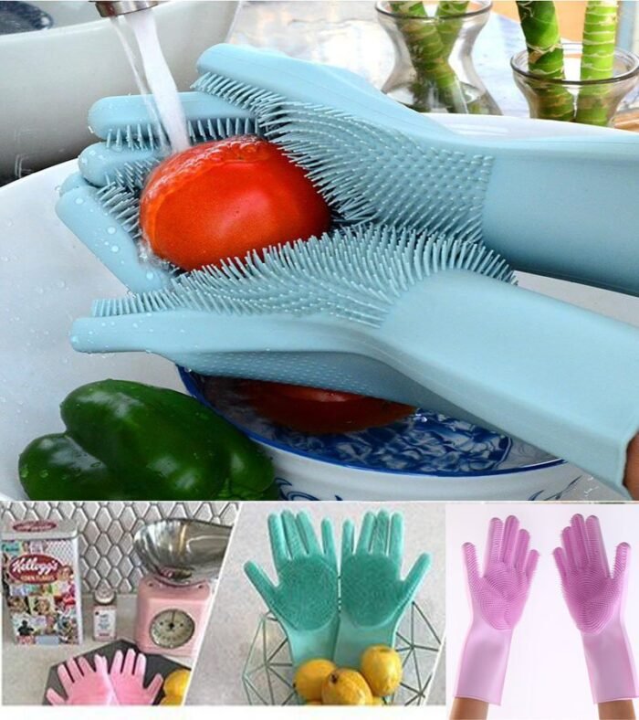 Full Hand Printed Dishwashing Gloves | straighthome® - Image 3